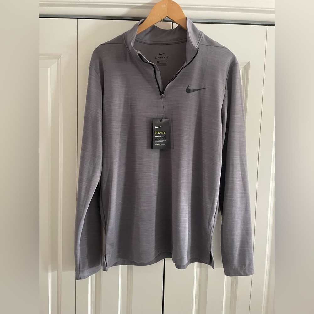 BNWT Nike dry fit quarter zip